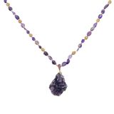  Dây chuyền đá thạch anh tím thiên nhiên BKSTVN-9140 