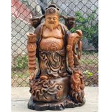  Thần tài gỗ ngọc am BKWOVN-9072 