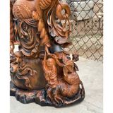  Thần tài gỗ ngọc am BKWOVN-9072 