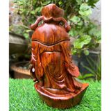  Tác phẩm cụ thần tài gỗ sưa BKWOVN-9103 