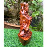  Tác phẩm cụ thần tài gỗ sưa BKWOVN-9103 