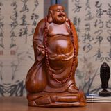  Tượng di lặc gỗ hương BKWOVN-9132 