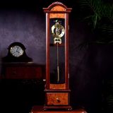  Đồng hồ để bàn Hanshi gỗ nguyên khối BKWOCN-9141 