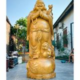  Di lặc chúc phúc gỗ cẩm vàng BKWOVN-9151 