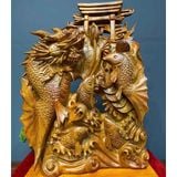 Ngũ Ngư Hoá Long gỗ hương ta BKWOVN-9175 