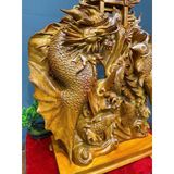  Ngũ Ngư Hoá Long gỗ hương ta BKWOVN-9175 