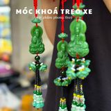  Móc Khoá Treo Xe Tượng Phật Phổ Hiền Bồ Tát Phong Thuỷ 