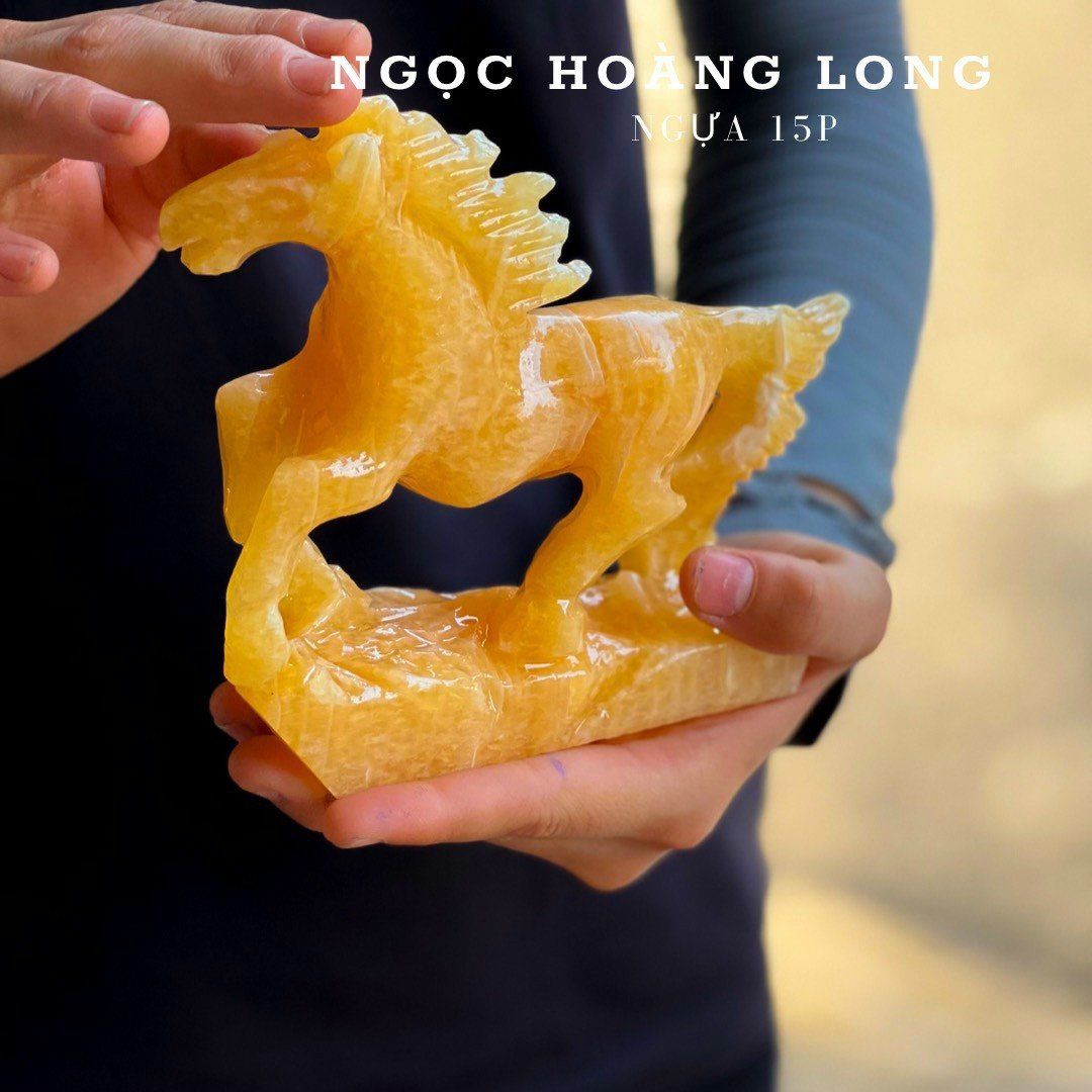  Ngựa Đá Ngọc Hoàng Long Cao Cấp 