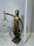  Tượng Đồng Lady Justice (Nữ Hoàng Công Lý) Cao 45cm 