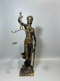  Tượng Đồng Lady Justice (Nữ Hoàng Công Lý) Cao 45cm 