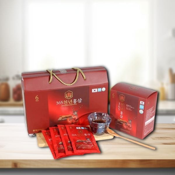  Nước Hồng Sâm Nhung Hươu Linh Chi 365 Hàn Quốc BKHE-001600KR-0002 