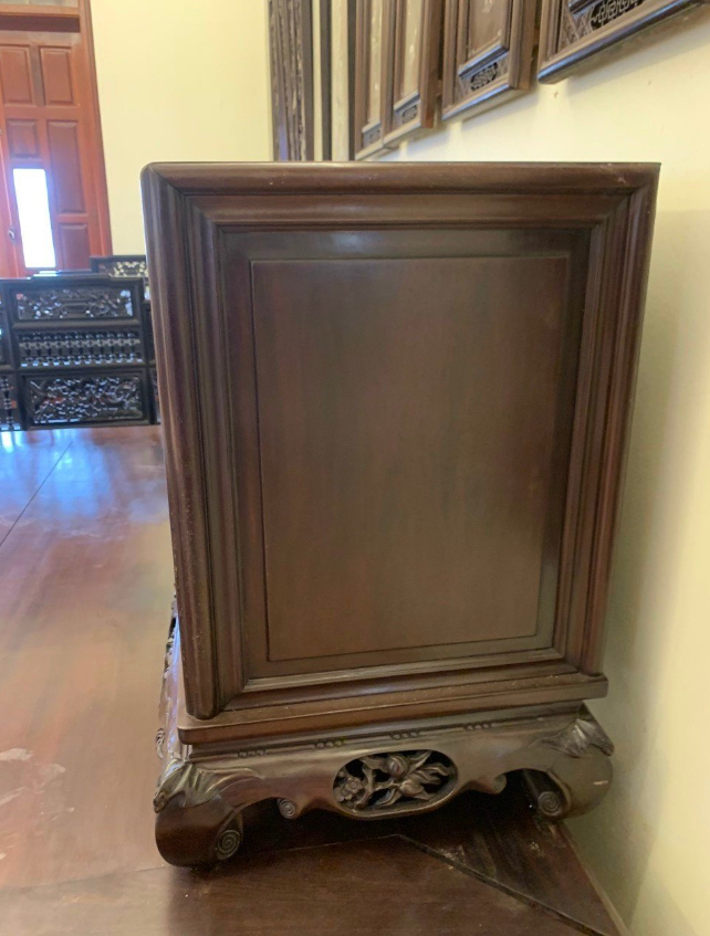  Tủ chè gỗ gụ khảm ốc đẹp 