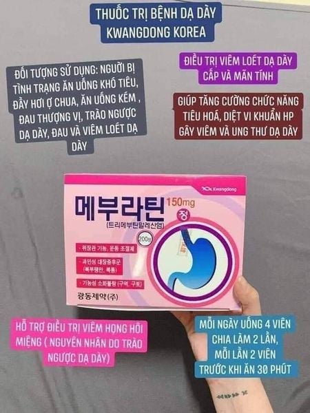  Viên Uống Dạ Dày KWANGDONG Hàn Quốc 200 Viên 