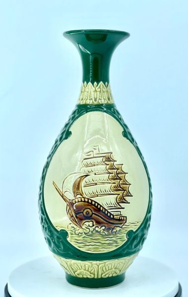  Tỳ Bà Bát Tràng Hoạ Tiết Thuận Buồm Xuôi Gió Cao Cấp 