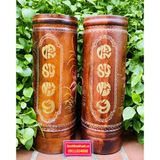  Cặp ống đựng nhan hoa sen-sieuthibaokhanh 