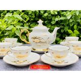  Sieu Thi Bao Khanh -Bộ ấm chén Phú quý vẽ vàng 