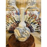  Bình đựng rượu thờ  họa tiết in nổi 