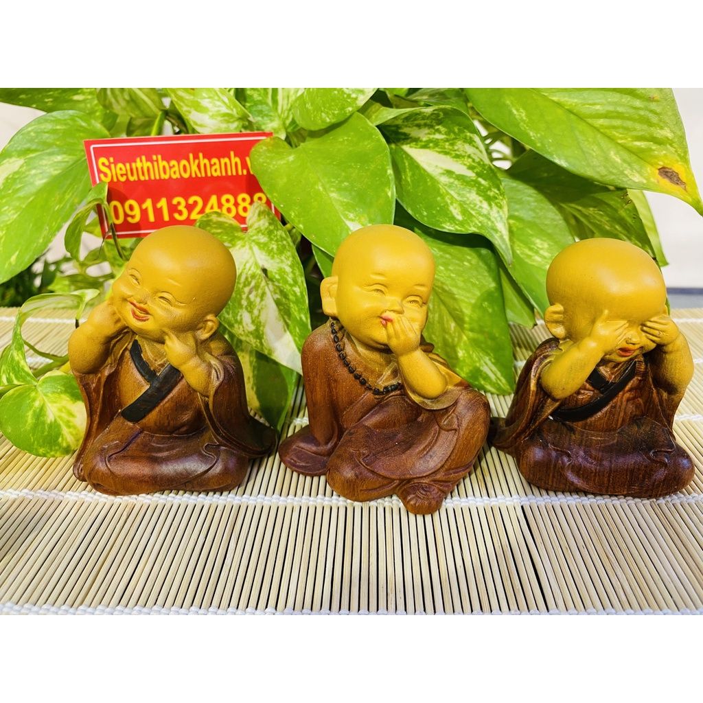 Tượng 3 chú tiểu tam không-mỹ nghệ bảo khánh 