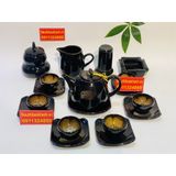  Bộ ấm chén Bát Tràng men hoả biến BKCE-002520VN-0010 