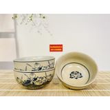  Bộ bát hoa sen men rạn xuất xứ Bát Tràng 