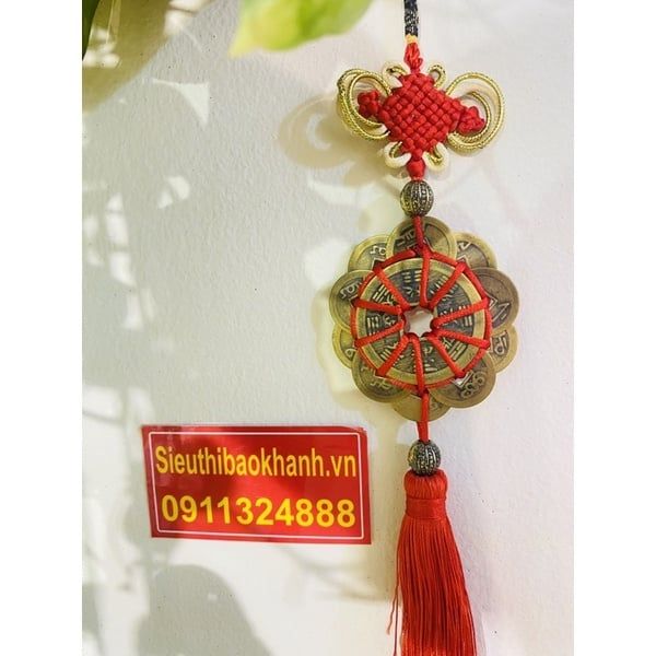  Dây đồng xu may mắn trang trí cao cấp 