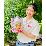  Tượng Mèo Thần Tài Khí Mãn 25cm 