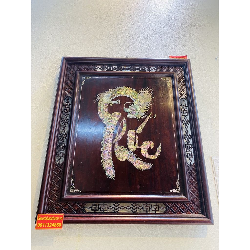  Tranh Gụ Khảm Xà Cừ phong thủy cao cấp-Bảo Khánh 