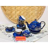  Bộ ấm chén,ấm trà Đẹp chính hãng Bát Tràng-Gốm sứ Bảo Khánh 
