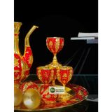  Bộ ấm chén hợp kim Đồng dáng hoàng gia cao cấp 750ml BKMEVN-8193 