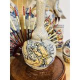  Bình đựng rượu thờ  họa tiết in nổi 