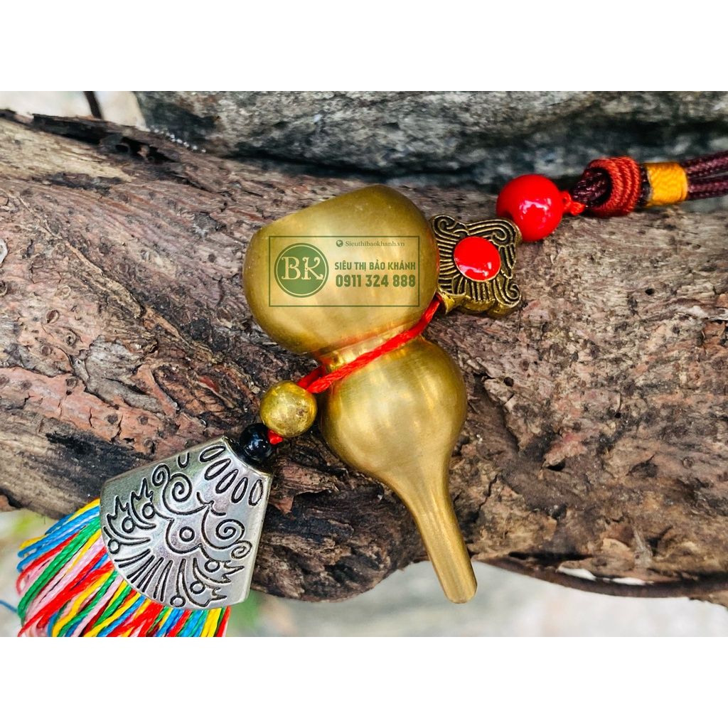  VẬT PHẨM PHONG THỦYDÂY TREO HỒ LÔ ĐỒNG MAY MẮN-Phong Thủy Bảo Khánh 
