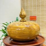  Chum phong thủy chất liệu gỗ Nu Nghiến cao cấp 20cm 