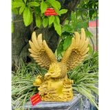  [VẬT PHẨM PHONG THỦY]-Tượng Đại Bàng Tung Cánh Đồng Đại Bái Chính Hãng 42cm-phong thủy bảo khánh 