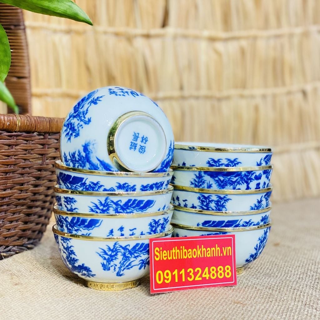  Bát Ăn Dưỡng Sinh Bọc Đồng Đẹp,Chính Hãng-Bảo Khánh Việt Nam 