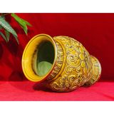  Bình hoa để bàn,trang trí chất liệu gốm Bát Tràng cao cấp 30cm 