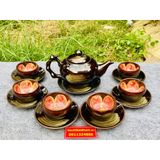  Bộ ấm chén hỏa biến lòng hoa 