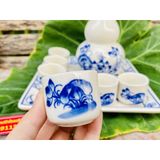  Nậm vẽ sen gốm sứ Bát Tràng cao cấp 