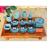  Bộ Ấm Trà Hỏa Biến Lòng Hoa Kèm Phụ Kiện BKCEVN-8004 