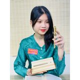  quà tặng-bút viết gỗ trầm hướng cao cấp-bảo khánh việt nam 