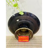  Mâm bồng đựng hoa quả chất liệu hợp kim đồng 30cm-siêu thị bảo khánh 
