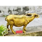  Trâu đồng phong thủy cao cấp 30 cm-mỹ nghệ bảo khánh 