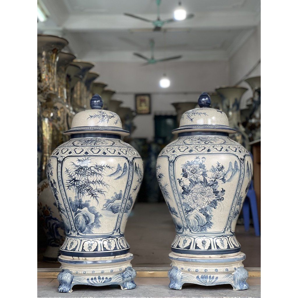  Chóe họa tiết tứ quý 