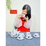  Bộ ấm chén Bát Tràng tri ân thầy cô ý nghĩa -Quà tặng 20/11 