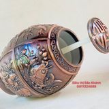  Hộp đựng tăm bằng đồng 