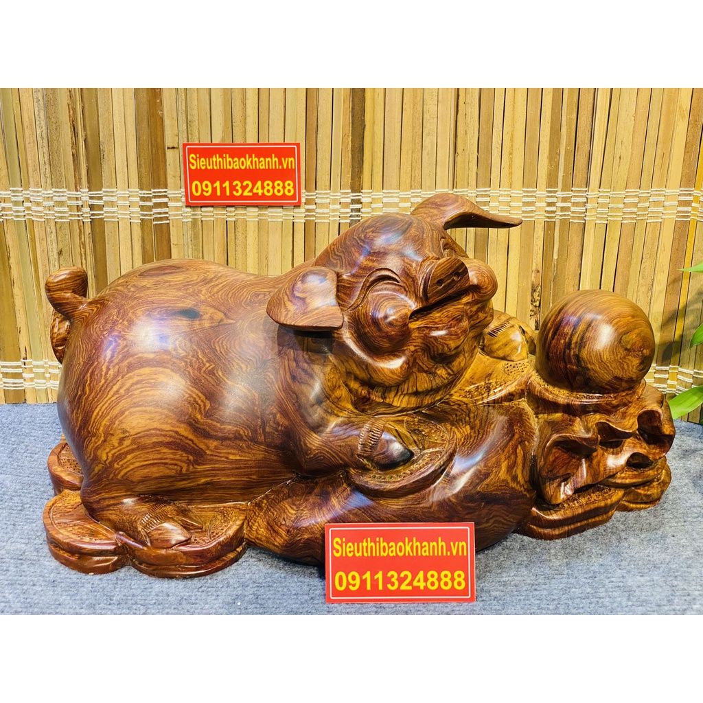  [CHIÊU TÀI HÚT LỘC]-Heo Phong Thủy-40cm-Phong Thủy Bảo Khánh 