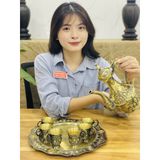  Bộ ly đồng vàng cao cấp 