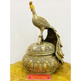  Xông trầm hương tạo hình chim công 