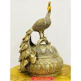  Xông trầm hương tạo hình chim công 