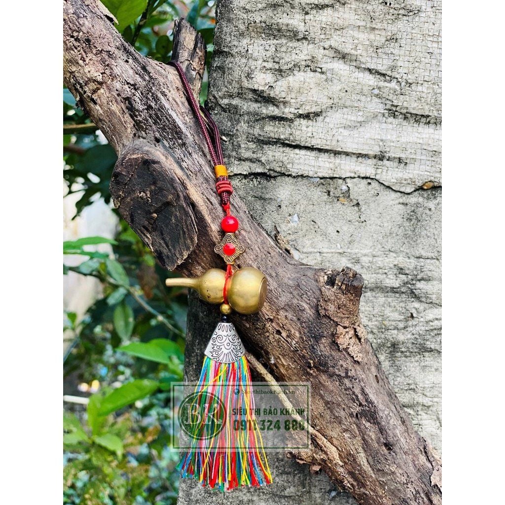 VẬT PHẨM PHONG THỦYDÂY TREO HỒ LÔ ĐỒNG MAY MẮN-Phong Thủy Bảo Khánh 