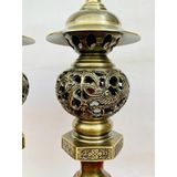  Đèn dầu bằng đồng Đại Bái chính hãng 